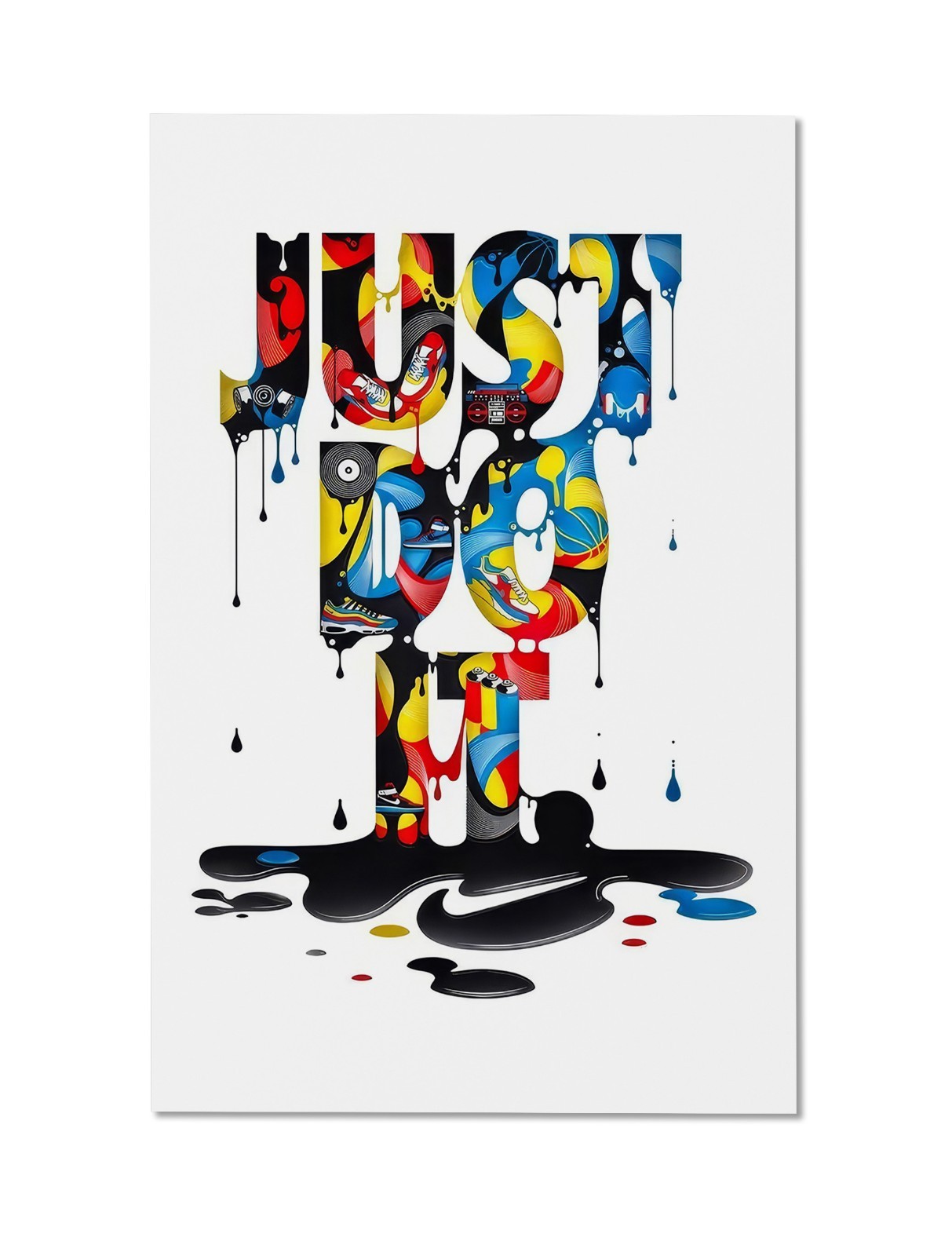Nike Just Do It! Street Style Wall Art Print 11×17 Poster
