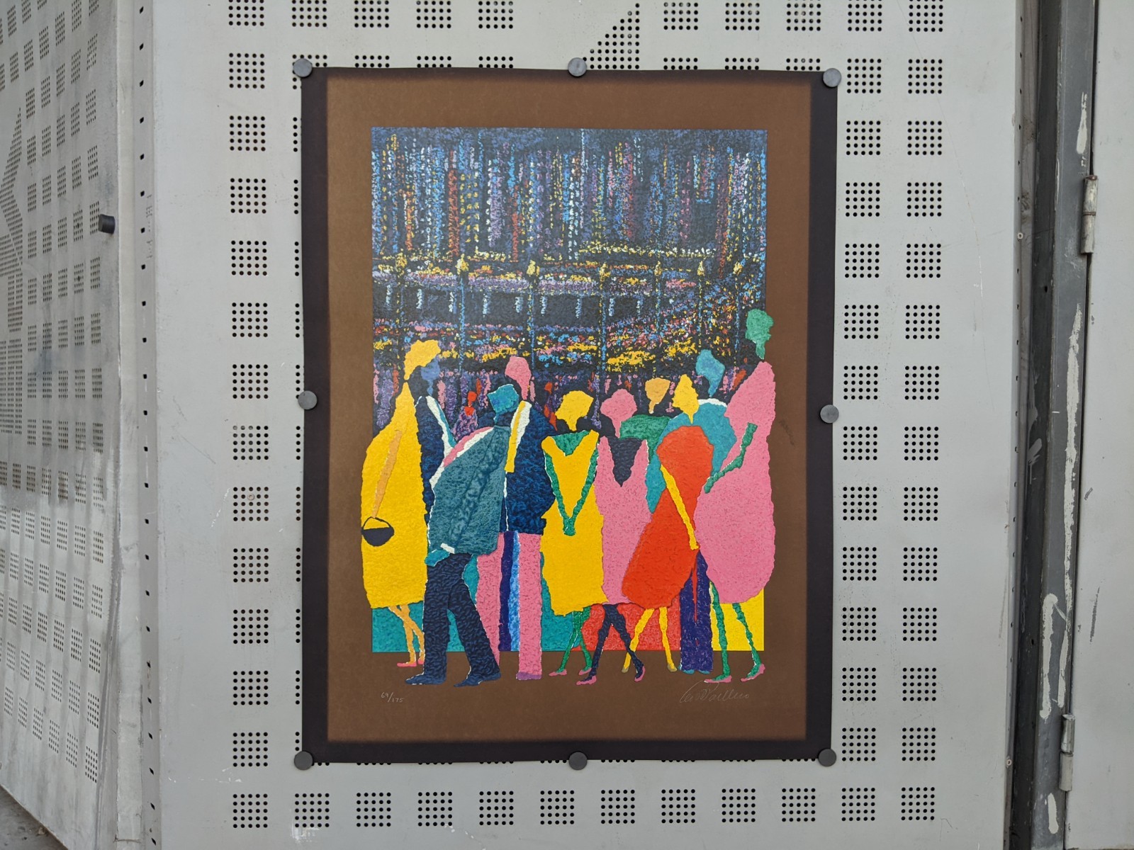 Leo Posillico “Romancing the Night” Signed Serigraph 37″x28.5 Ltd. Ed #69/175