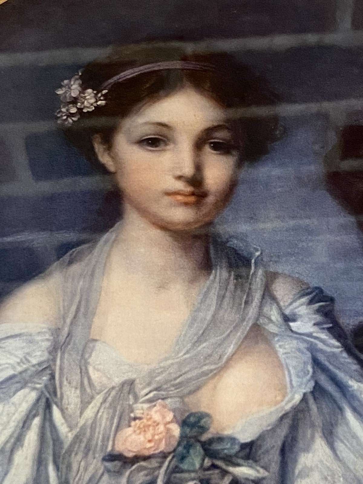 Gilt Framed Print – “The Broken Vessel” After Jean-Baptiste Greuze, Classic Art