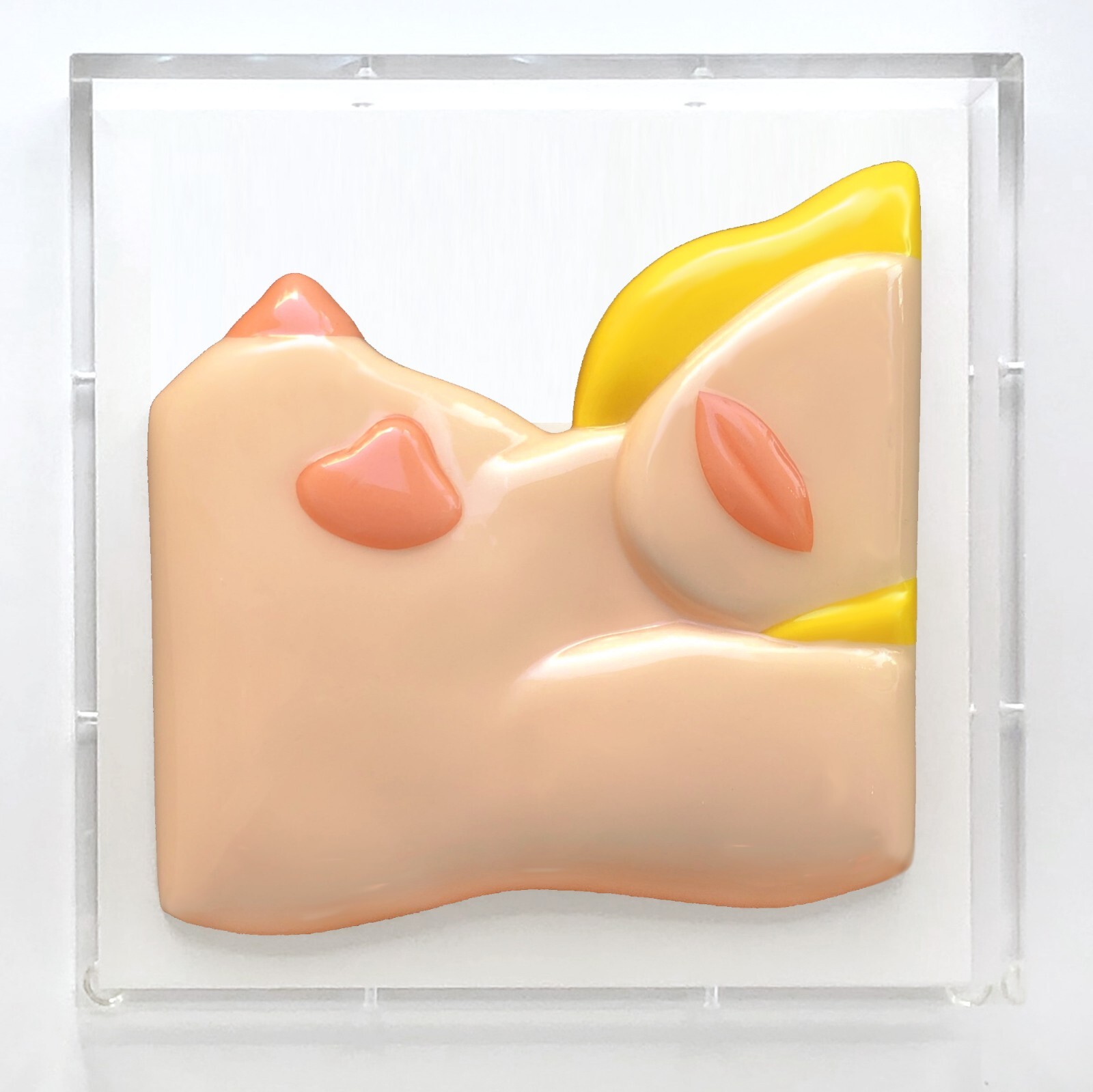 TOM WESSELMANN 1966 POP ART PLEXIGLAS MULTIPLE I.C.A. 6 SIGNED LTD ED OF 75