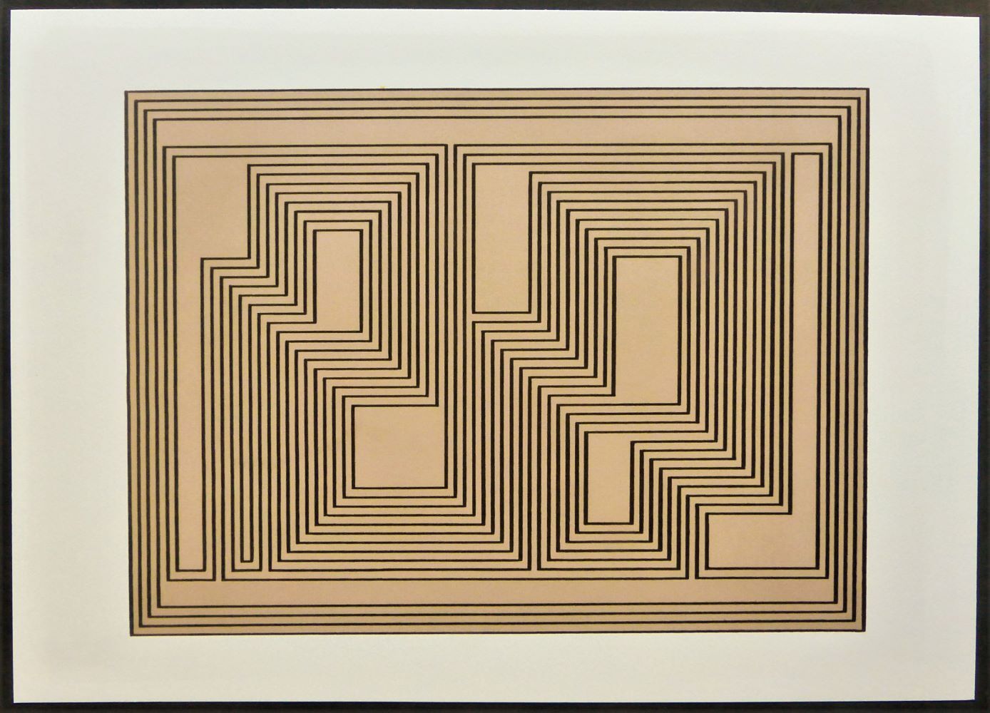 JOSEF ALBERS Colour Print Graphic ” Composition 26 “