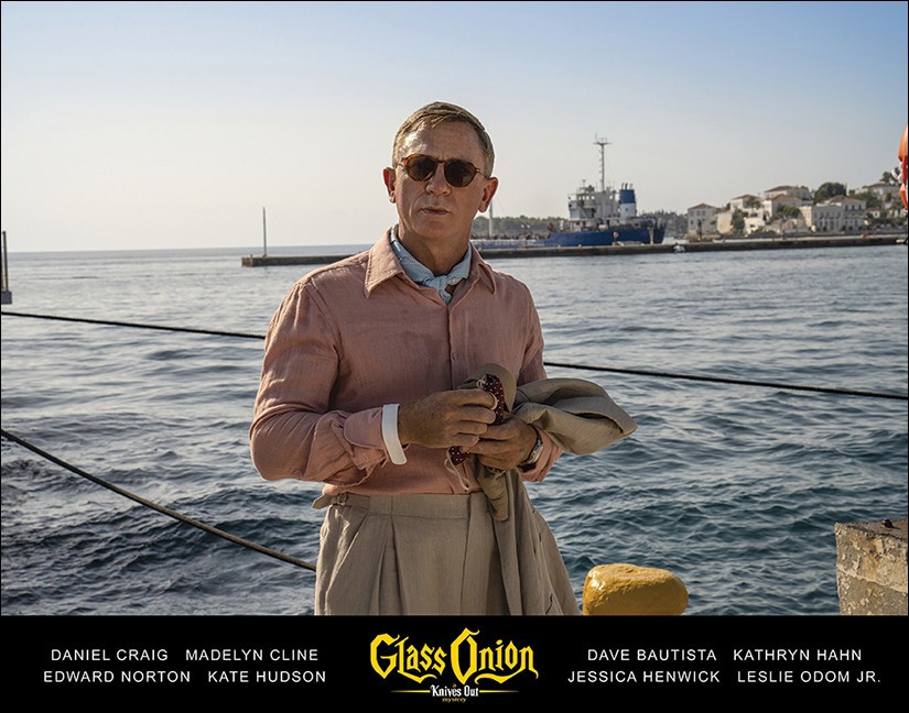 GLASS ONION (2022) 11×14 Lobby Card Art Print #10