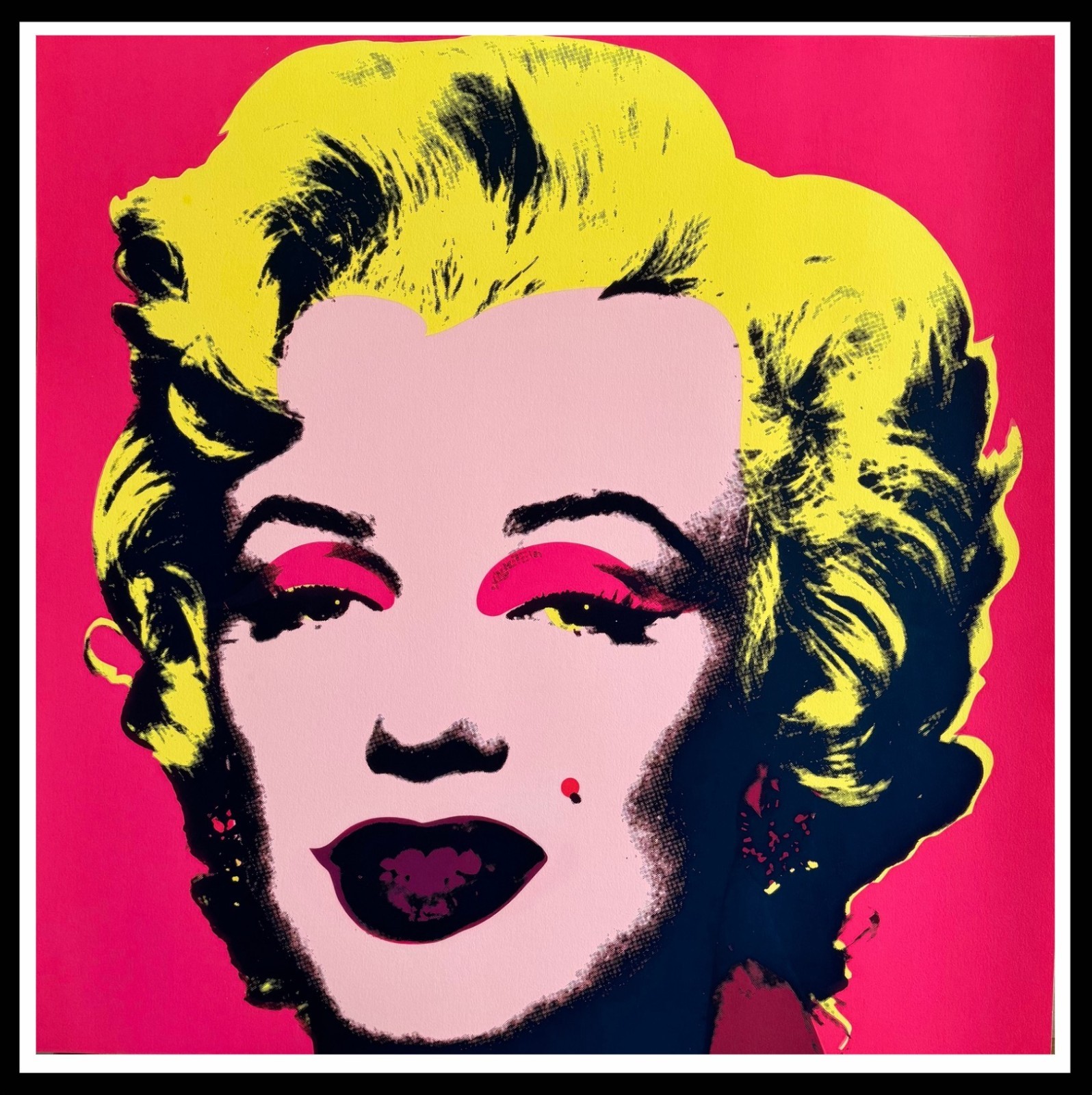 ANDY WARHOL- Marilyn #31- Top Quality Print- Unsigned Proof- 36×36″ REAL BEAUTY!
