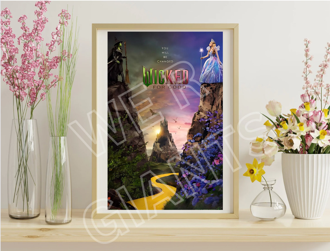 Wicked Art Print 11″ x 17″ (Great gift for this upcoming Wicked sequel)