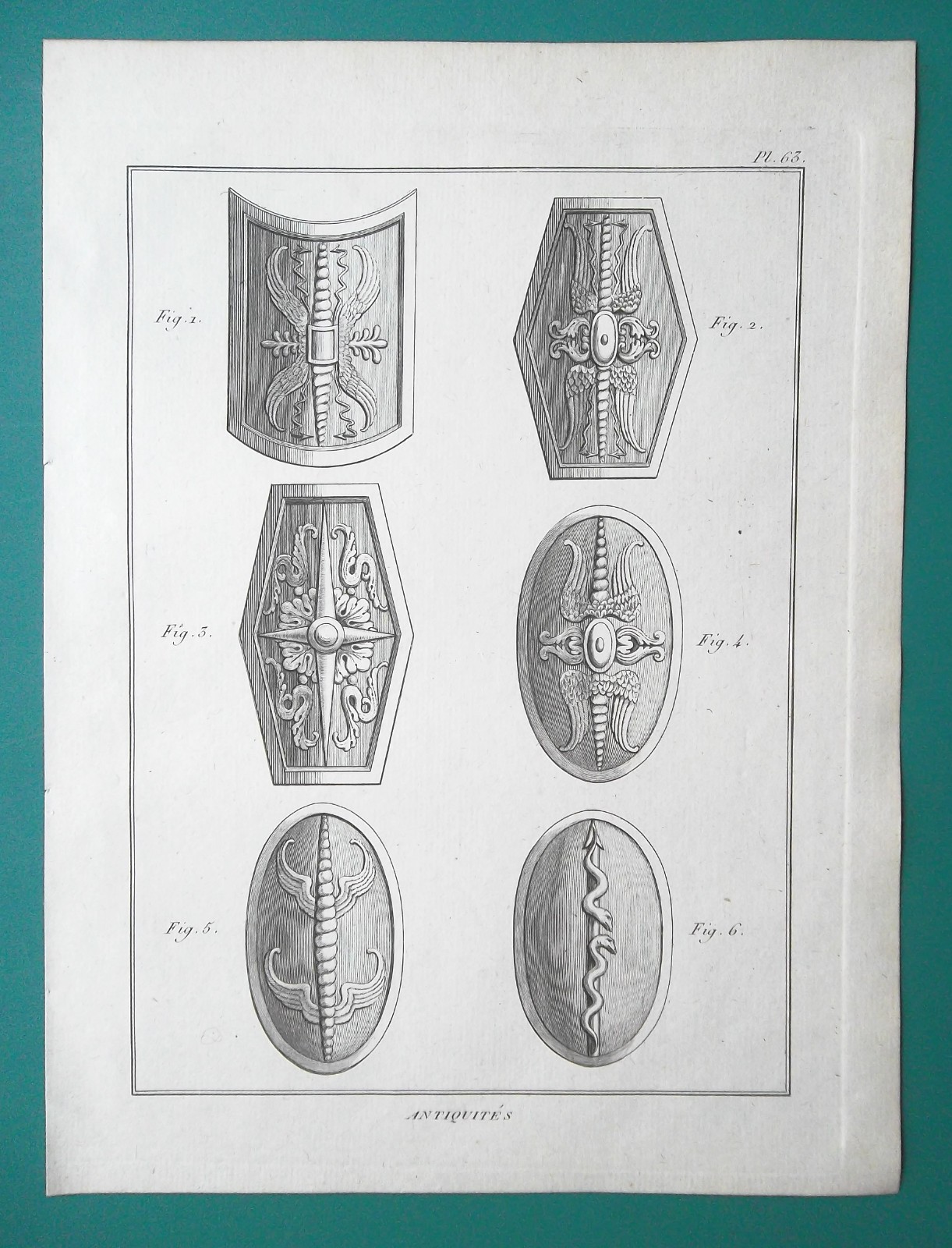 MILITARY Greek Roman Barbar Legionaries – 2 (Two) 1804 Antique Prints