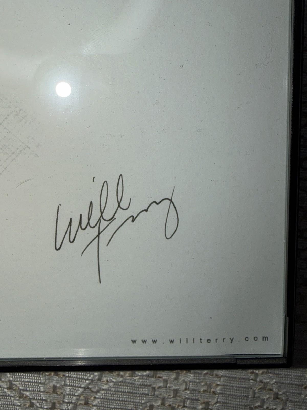 Aquaman Baby Framed Art Print Will Terry Signed Comics Wall Decor RARE