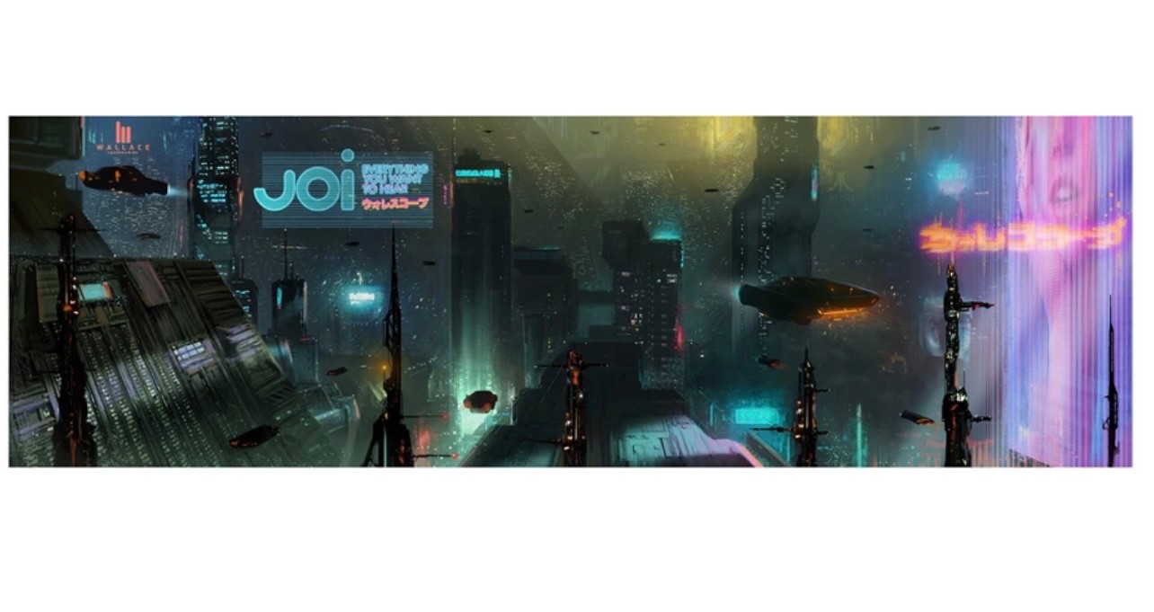 2021 Pablo Olivera Los Angeles 2049 Version A Foil Variant /75 Blade Runner