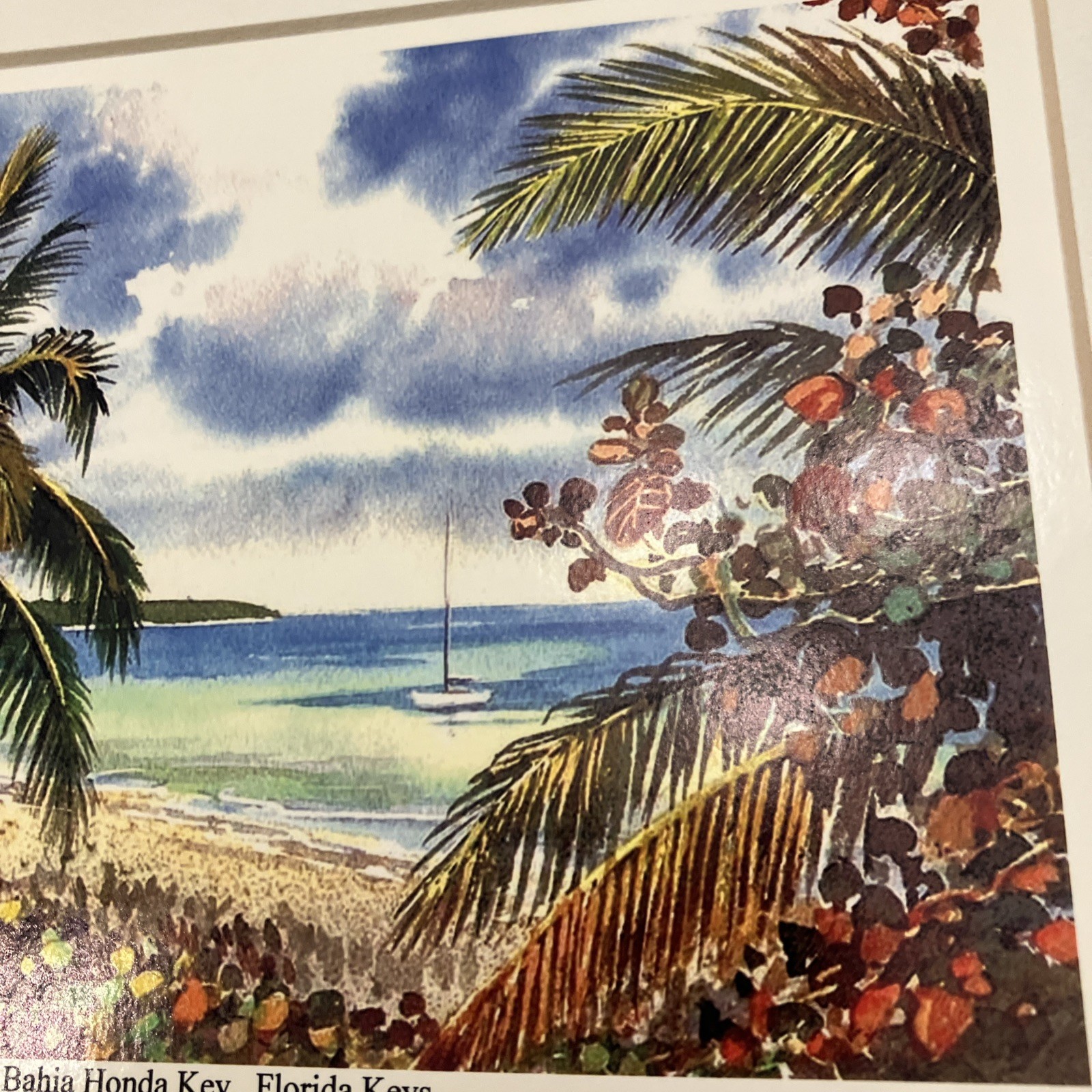 Bahia Honda & Evening Glow Florida Keys Sailboat Tropical George K Salhofer