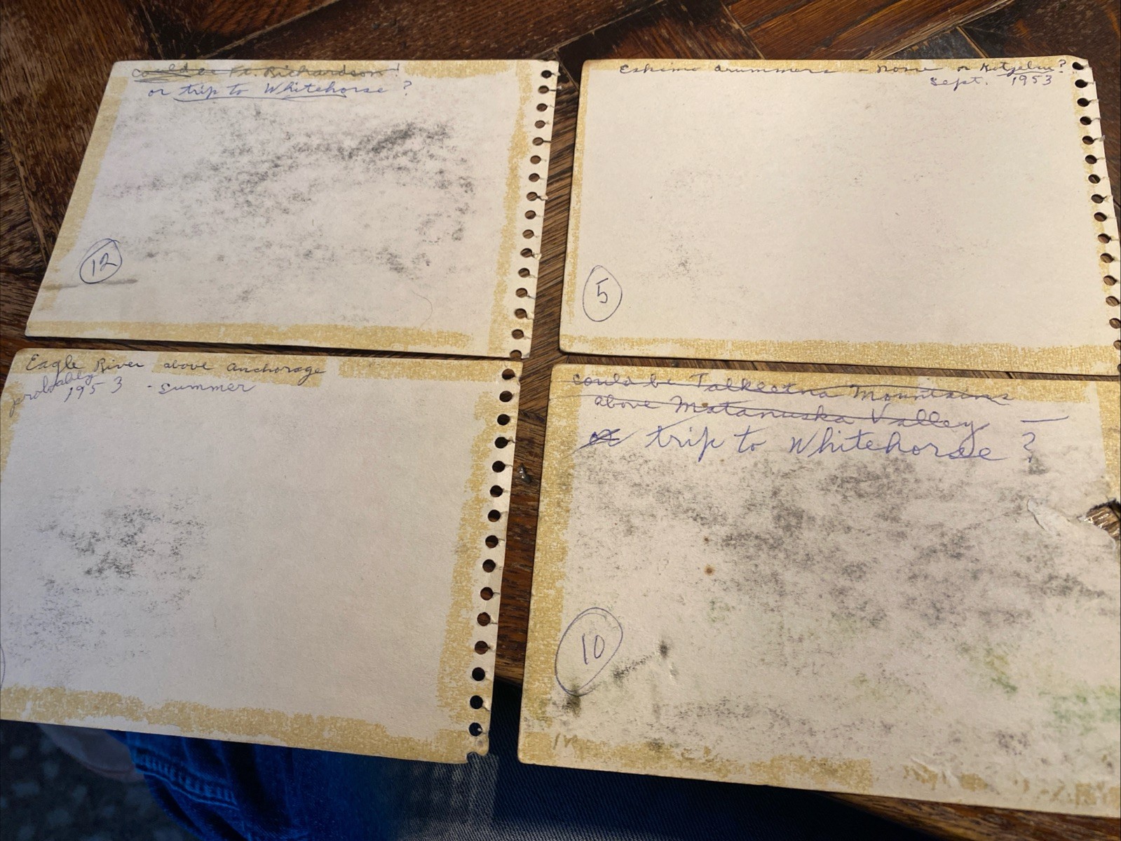 Vintage 1953 Alaska Artist H.M. SPARROW landscape DRAWINGS Inuit Nature