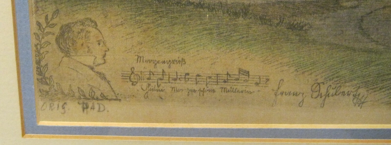 Pair of Etchings on SILK from AUSTRIA Holdrichsmuhle Signed Schindler PRO FRAMED
