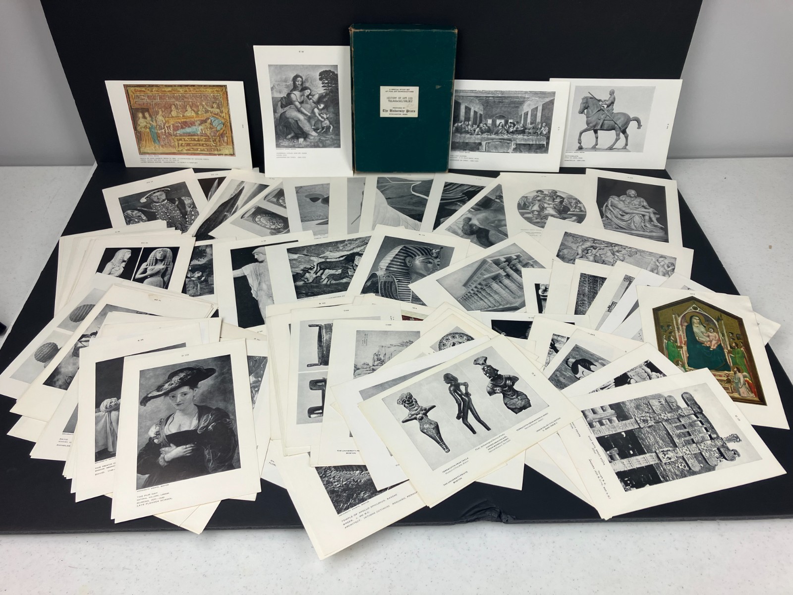 The University Prints Boston HUGE Lot 120 Prints of History (Vintage)