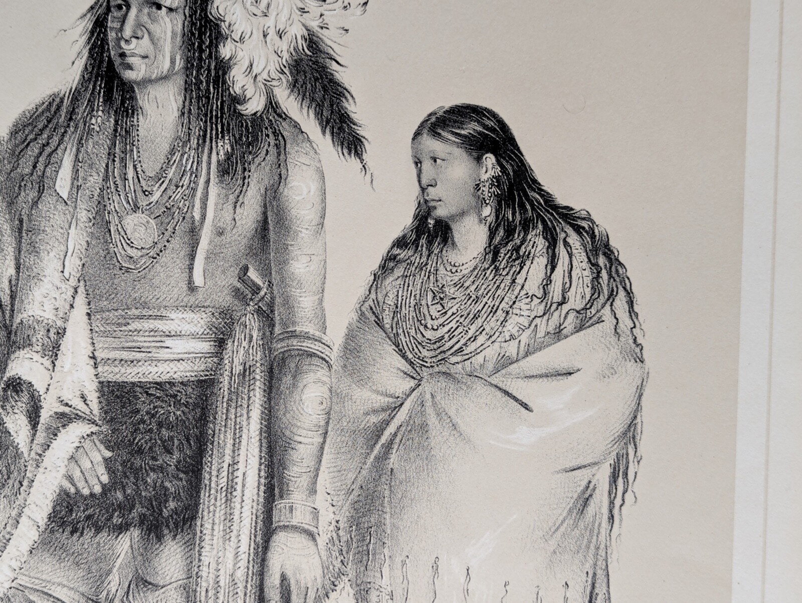 North American Indians Native American George Catlin Licensed Reprint 1970