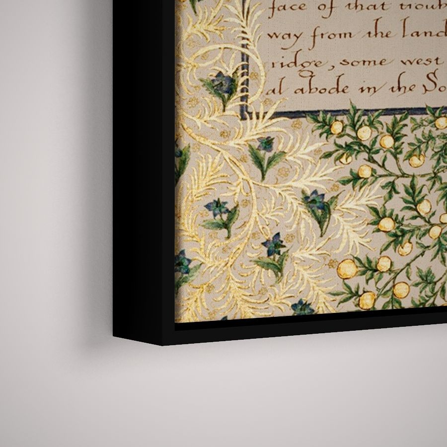 William Morris – The Story of the Dwellers at Eyr – Art Print on Paper or Canvas