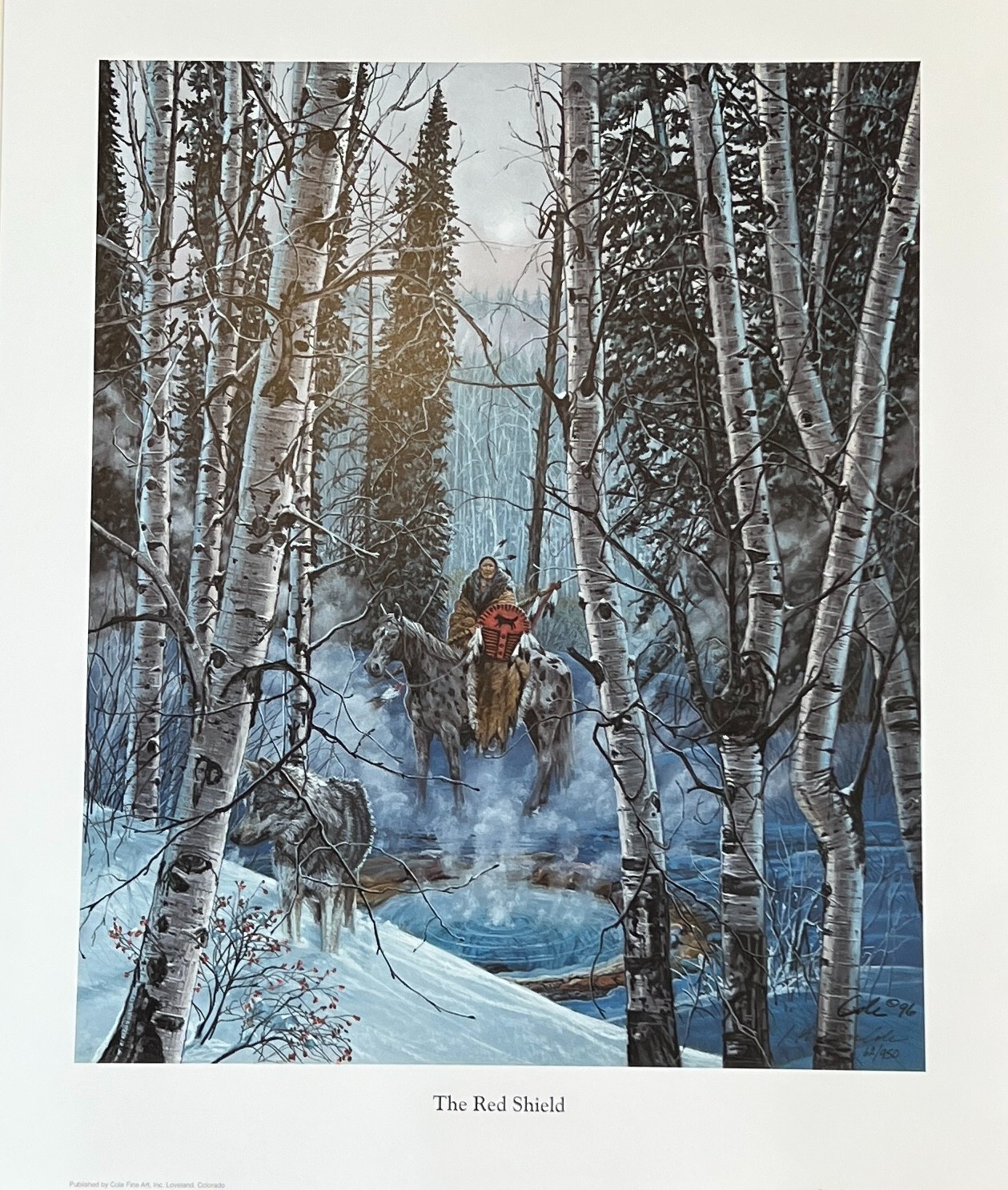 The Red Shield By Julie Kramer Cole 62/950