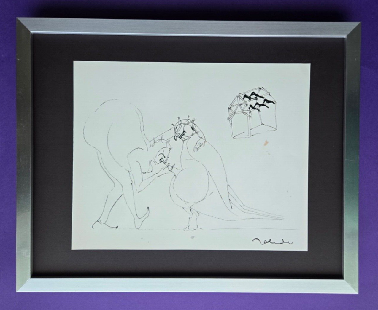 FRANCISCO TOLEDO | SIGNED LIMITED EDITION FRAMED PRINT FROM OAXACA MEXICO
