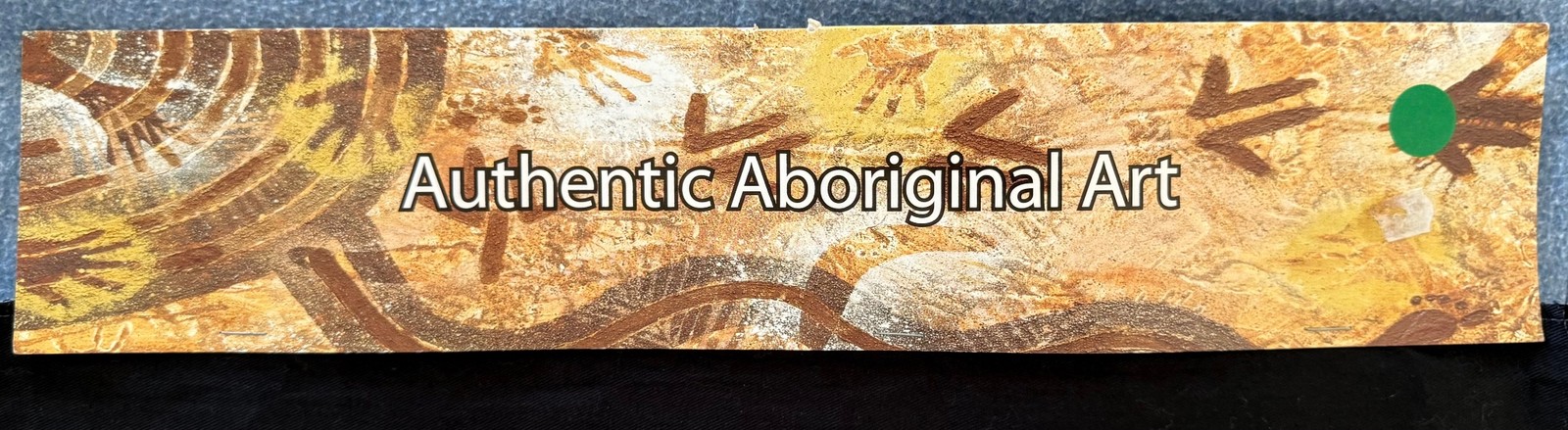 AUSTRALIAN ABORIGINAL ART “Survival of the Kangeroos” by Eastwood 20 by 16 3/4″