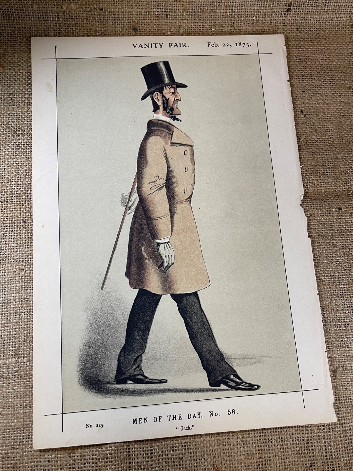 1869-73 Vanity Fair Men of the Day Lithographs Original 18 different Portraits