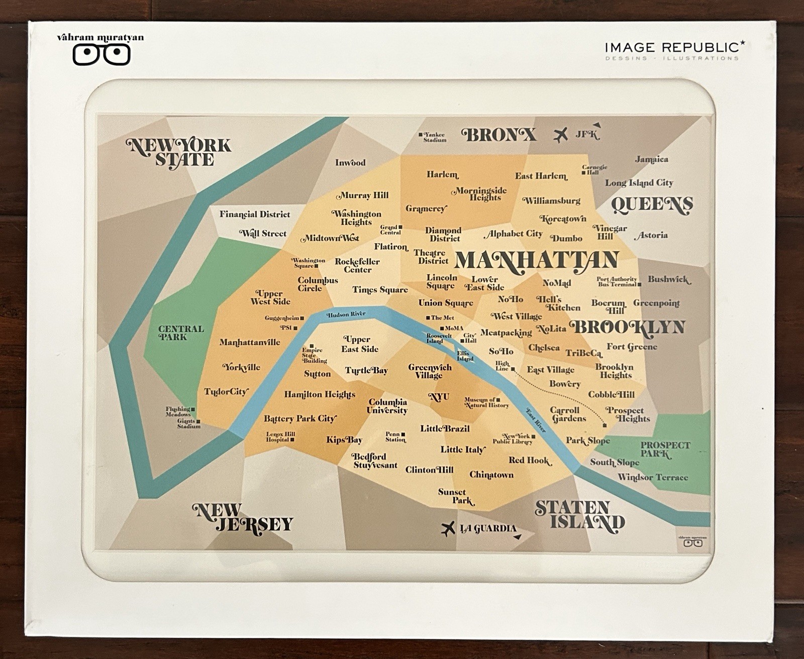 Image Republic x Paulo Mariotti – Paris Eiffel Tower – Print 30 x 40 cm NEW