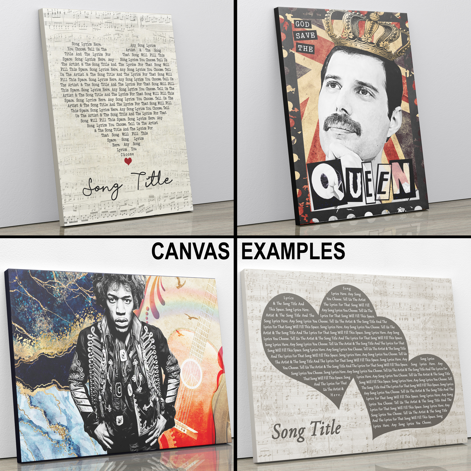 There You’ll Be Script Heart Song Lyric Quote Print