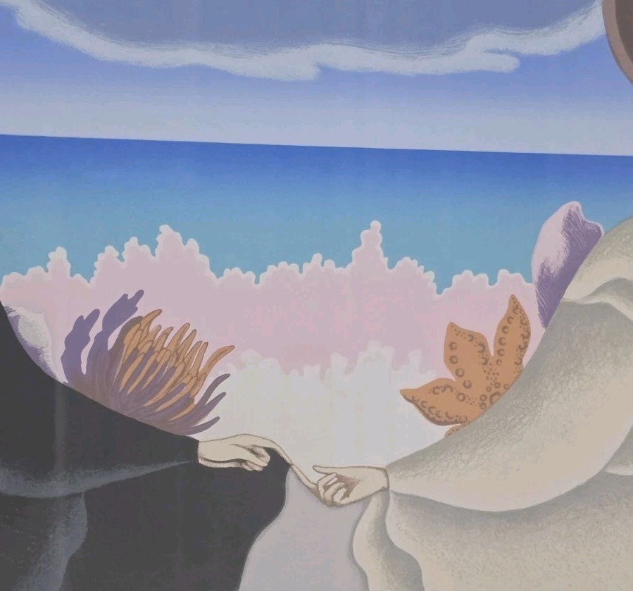 Signed LETICIA TARRAGÓ ( 1940 – ) Untitled 127/150 Serigraph Art Print MEXICO