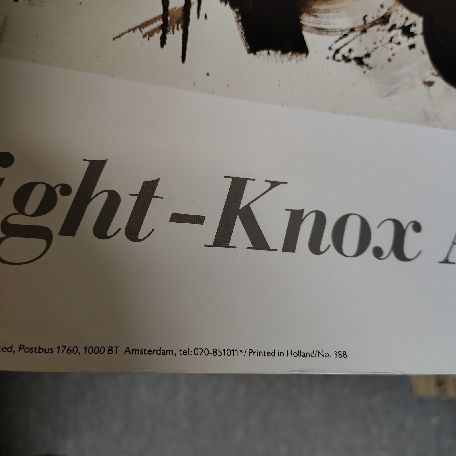 ADOLPH GOTTLIEB Dialog I Albright-Knox Art Gallery Buffalo Poster