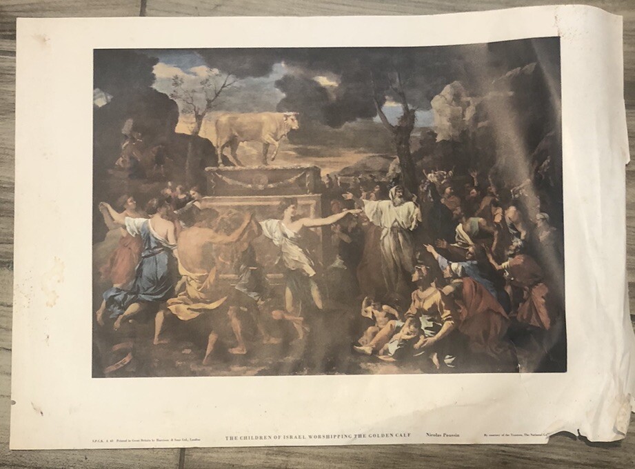 The Children Of Israel Worshipping The Golden Calf