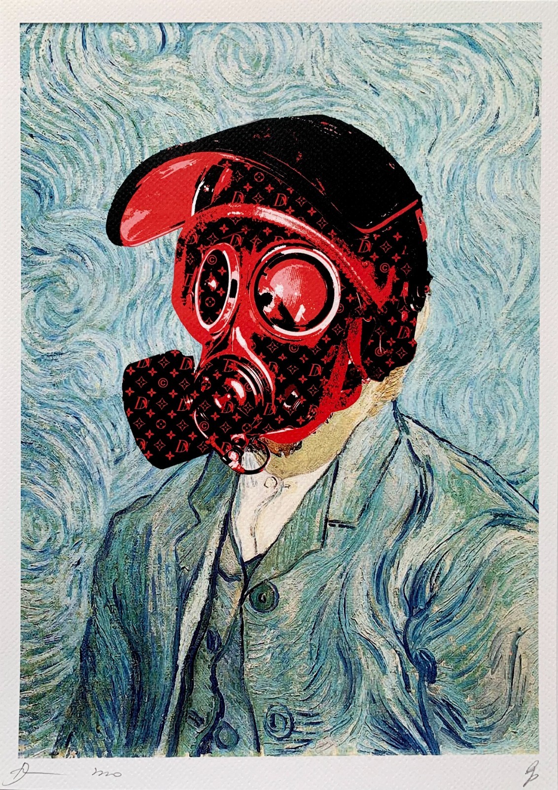 Death NYC “Van Gogh” original signed limited edition print with COA