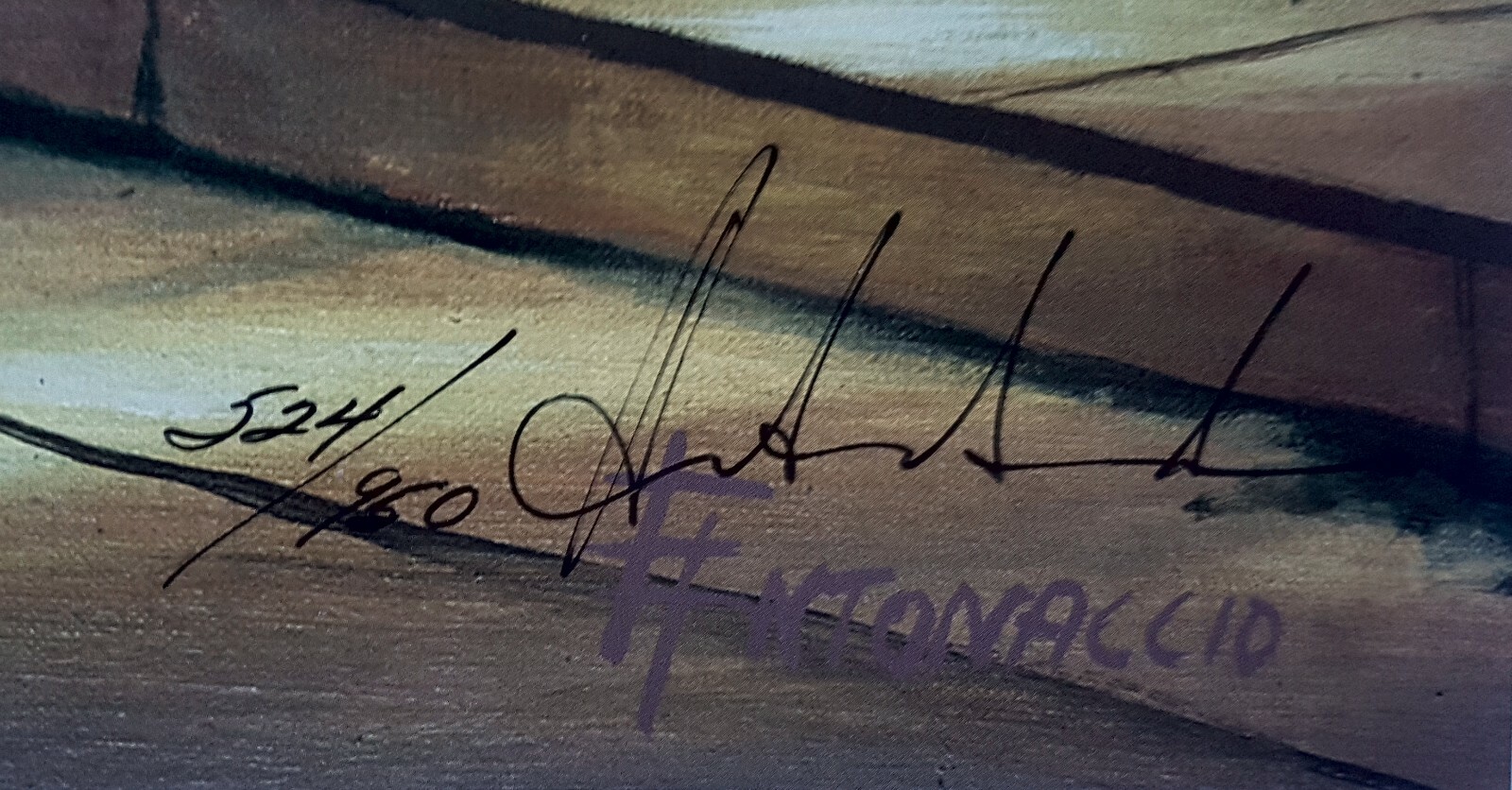 Rare EGIDIO ANTONACCIO “SUMMER HOME GARDEN” Signed & Numbered, Vintage Print