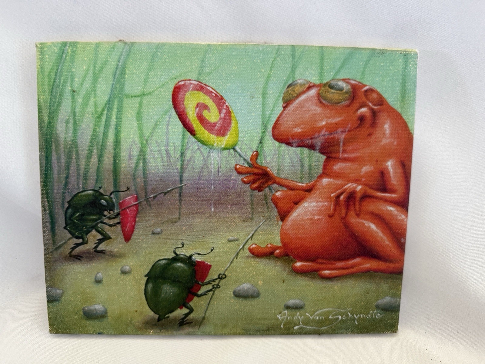 Andy Van Schyndle Signed Numbered Print Fantasy Surrealism Art – 8″ x 10″