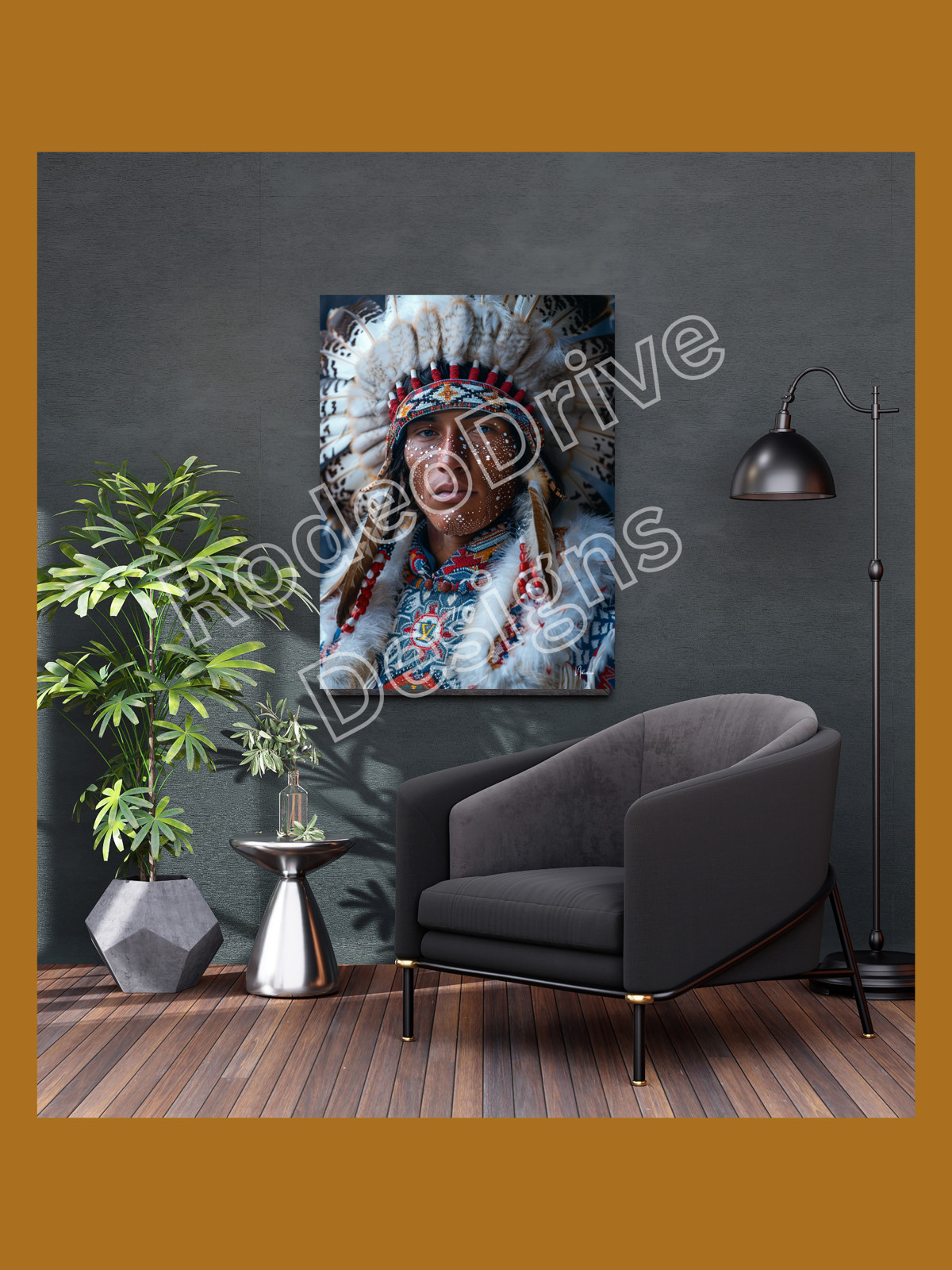 Sacred Not Illegal 18×24 Limited Art Print Native American Art
