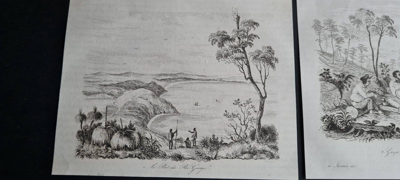 Antique (1835) prints – Australia – d’Urville