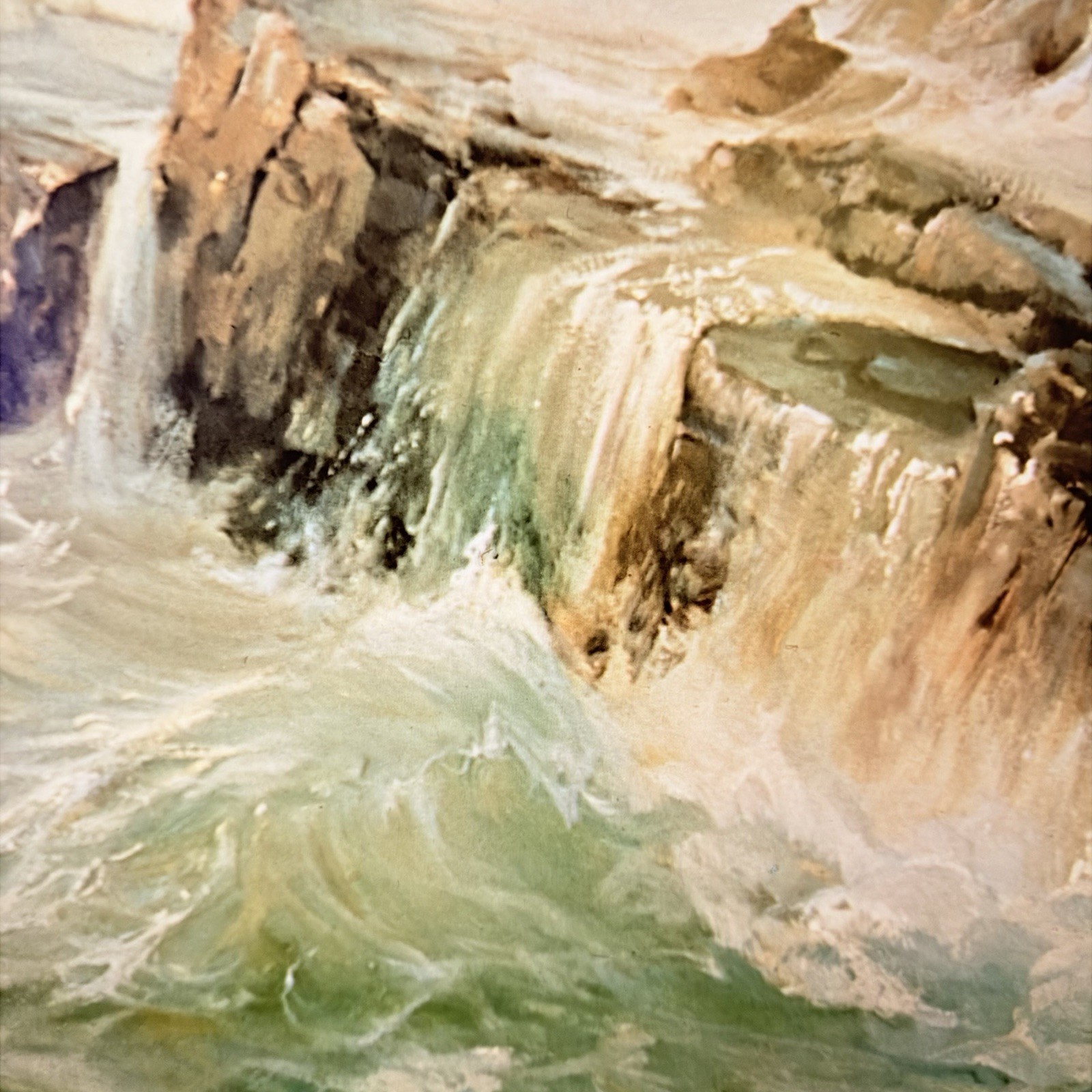 VERNON KERR Exhilaration Art Print Vintage Litho Large 38×25.5” 1977 Landscape