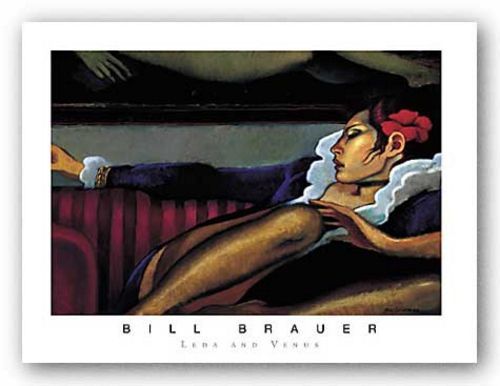 Leda and Venus Bill Brauer Art Print 18×12