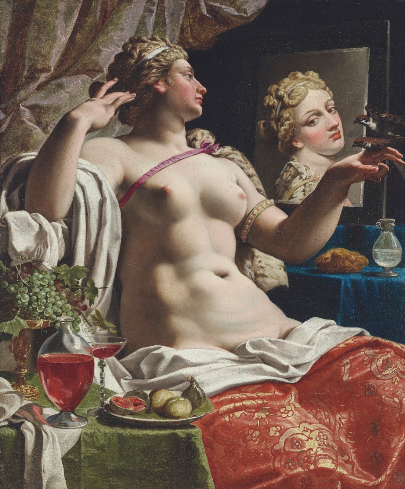 Abraham Janssens An Allegory Of Lust Nude 17th C Baroque Fine Art Print