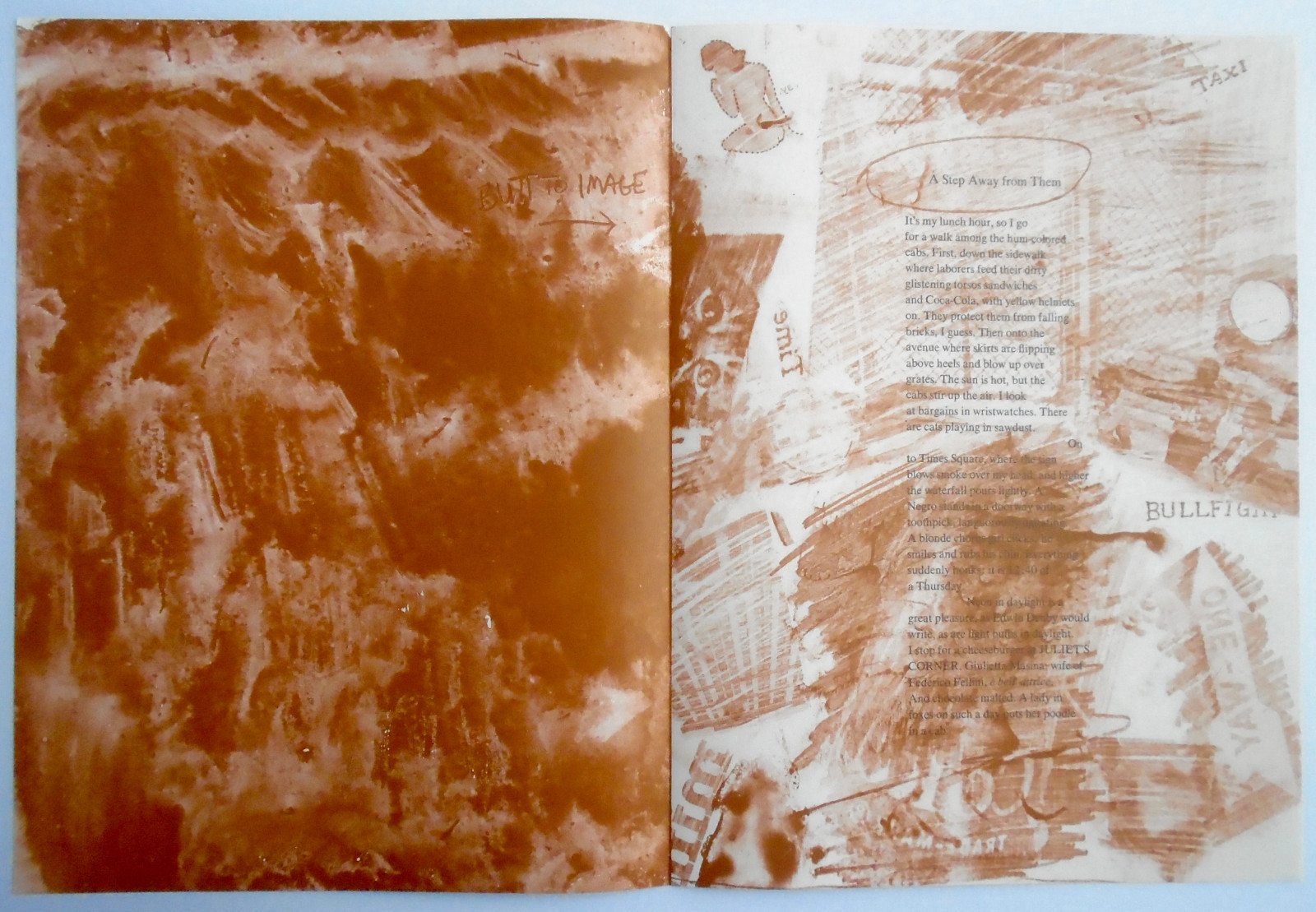 ROBERT RAUSCHENBERG lithograph 1967 IN MEMORY OF MY FEELINGS Frank O’Hara MOMA