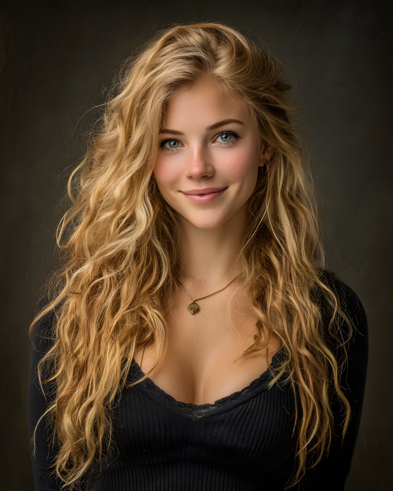 8×10 Glamour Woman Portrait Art Print – 485013798