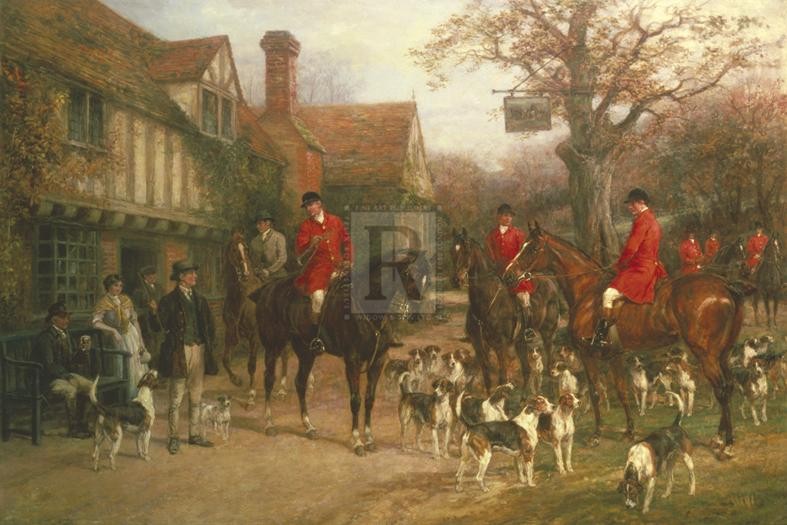 Heywood Hardy Meet Giclee 36×24