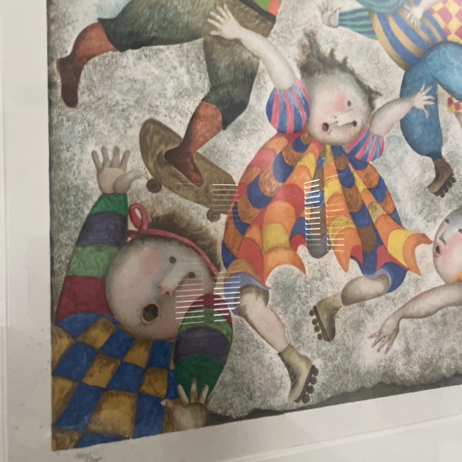 Graciela Rodo Boulanger “Jour de Vacances” lithograph on paper; Original Owner