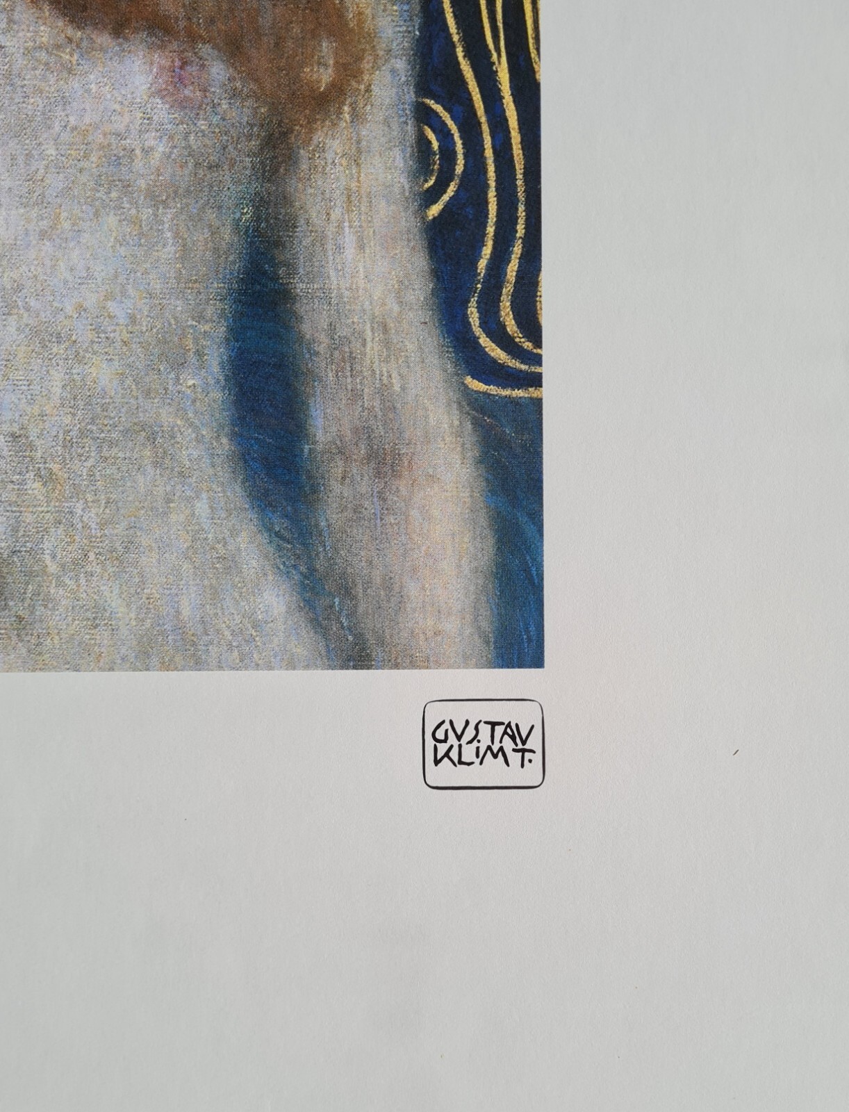 Gustav Klimt * Nuda Veritas * 70 x 50 cm * signed lithograph * limited # 83/200