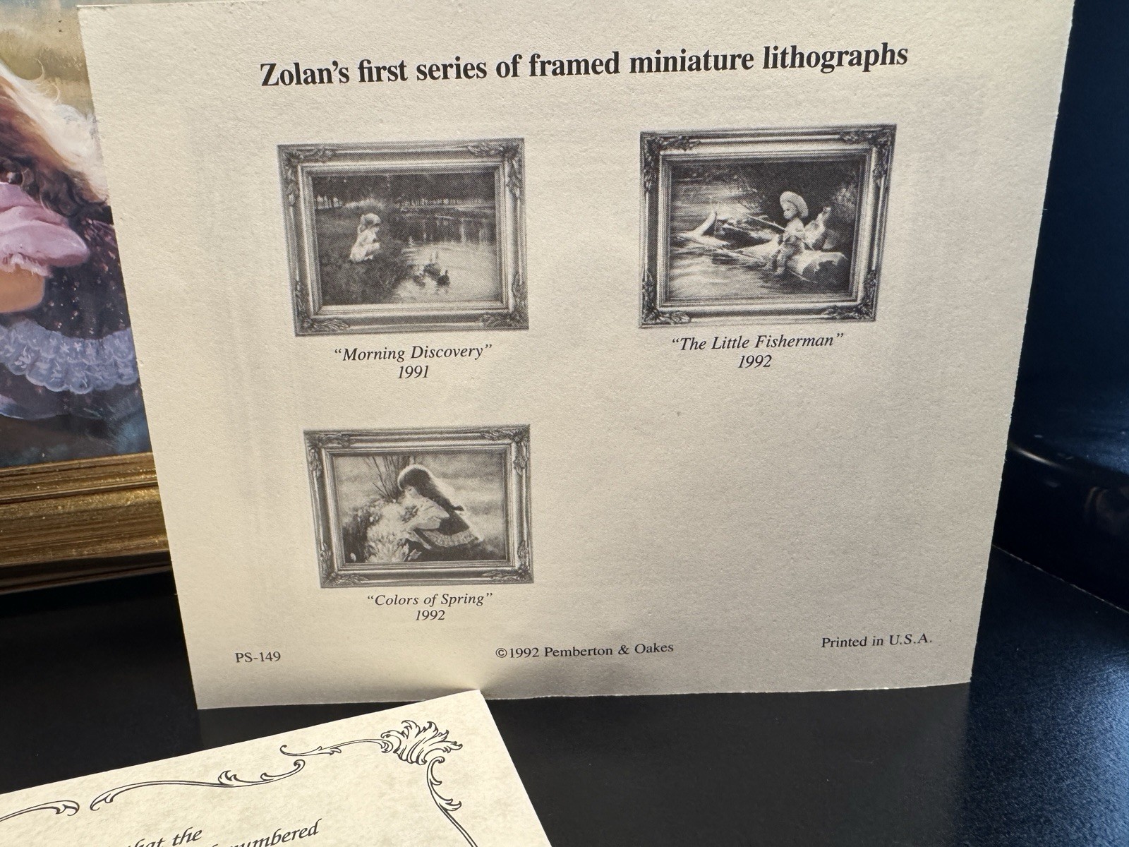 Pemberton&Oakes “Colors Of Spring” Zolan’s Own Story About His 3rd Issue Mini