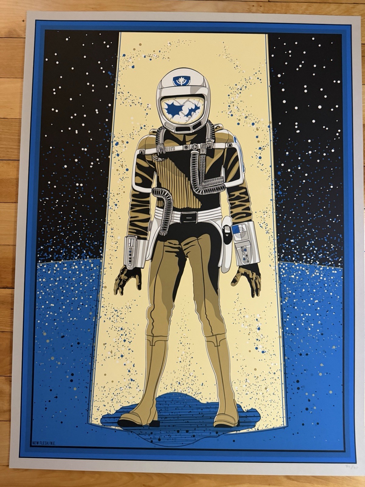 Greetings Starfighter by N.E. New Flesh – The Last Starfighter Art Print – 2012