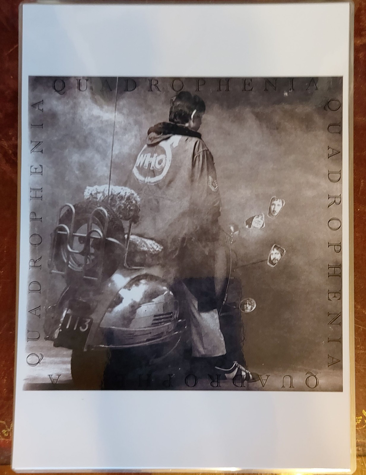 A4 Laminated print of the original Quadrophenia Album Cover