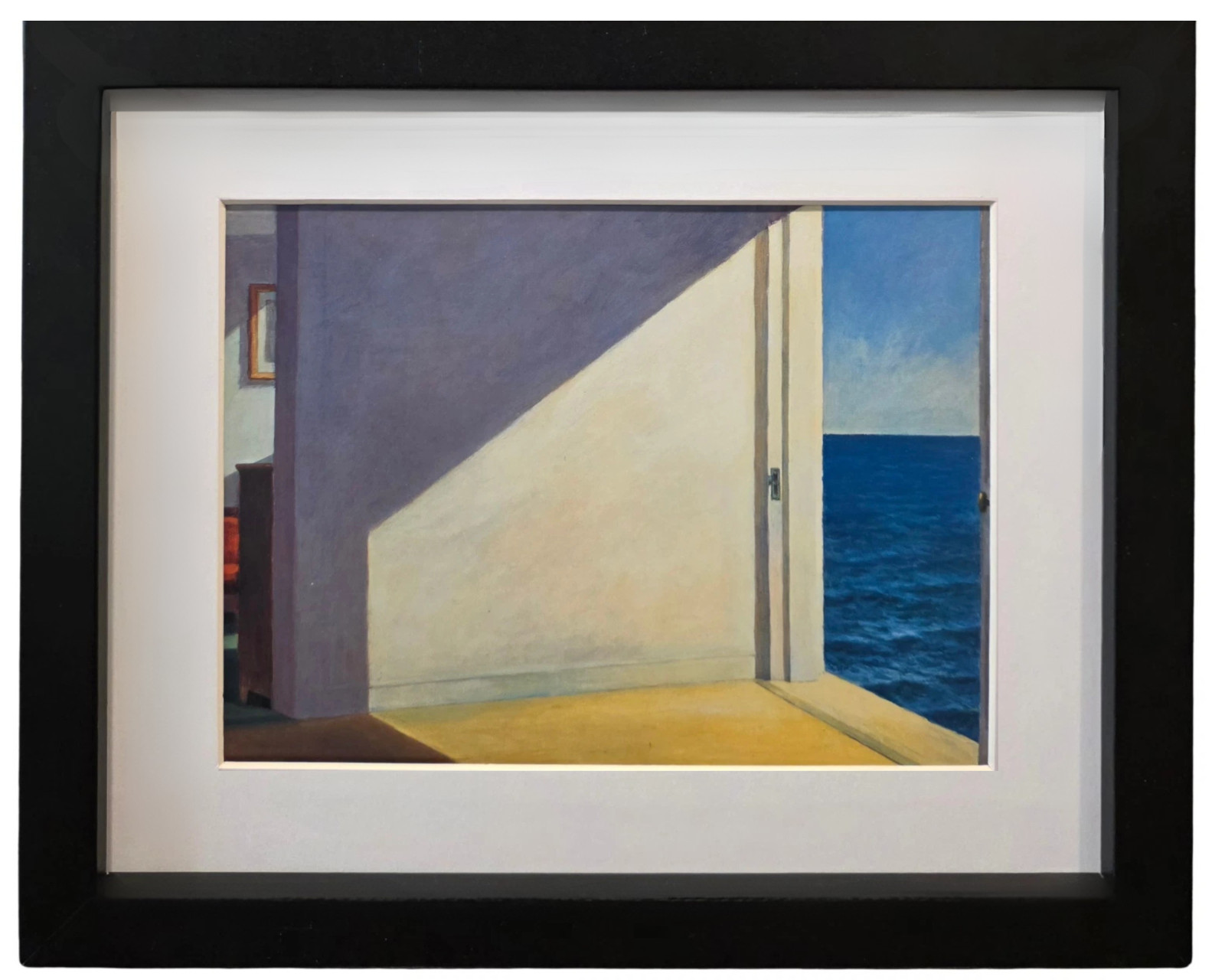 EDWARD HOPPER “Rooms by the Sea” Coastal Minimalist Art