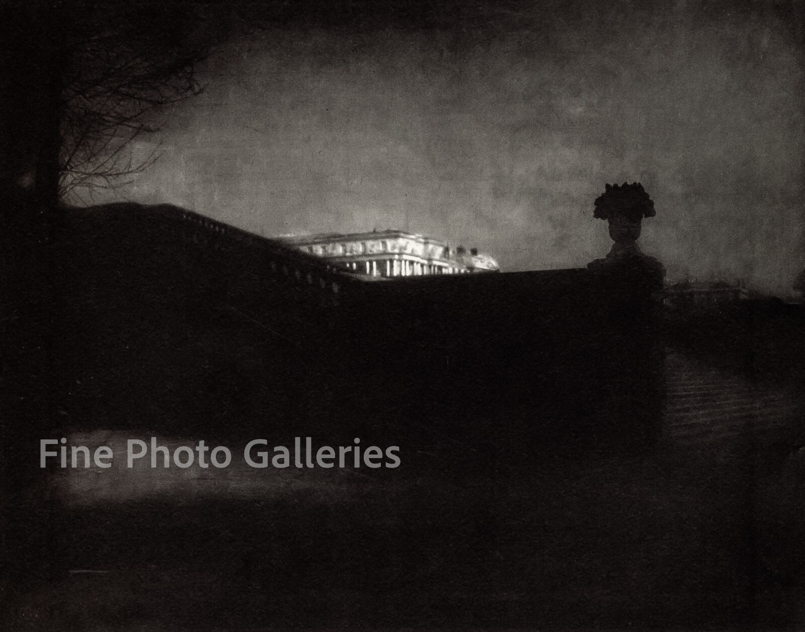 1910 Vintage EDWARD STEICHEN Versailles Orangerie Heidelberg Photo Engraving