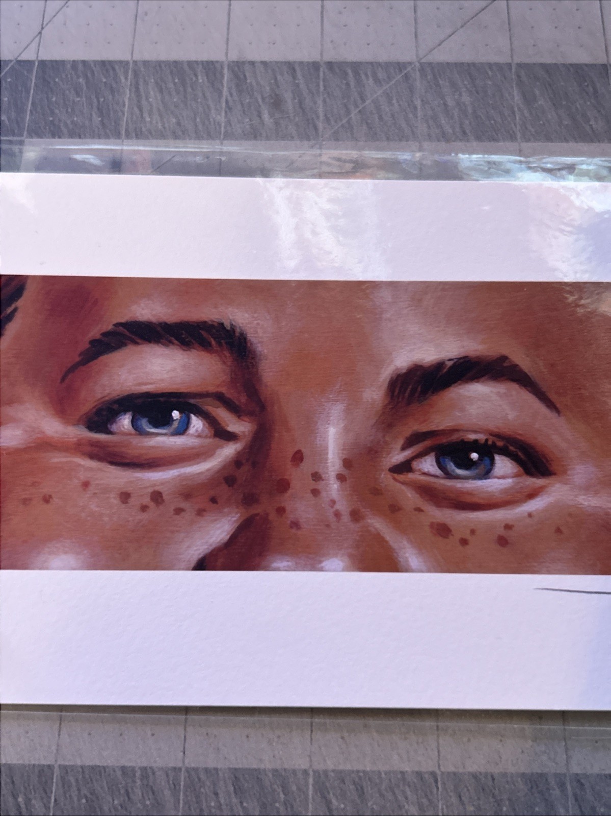 Jason Edmiston MAD Magazine Alfred E. Neuman Eyes Without A Face Print EWAF/120