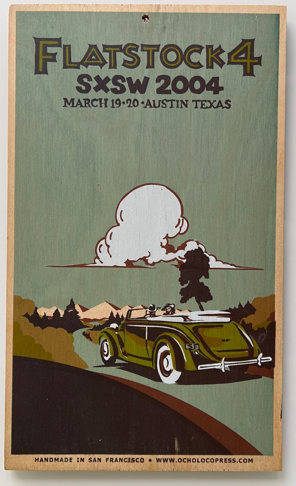 An Excellent Group of 13 Early Un-rollable Flatstock Posters