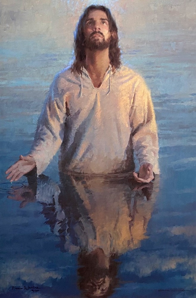 Morgan Weistling – The Refelection of God – 650 S/N – L/E – Size 19″x 26-3/4″