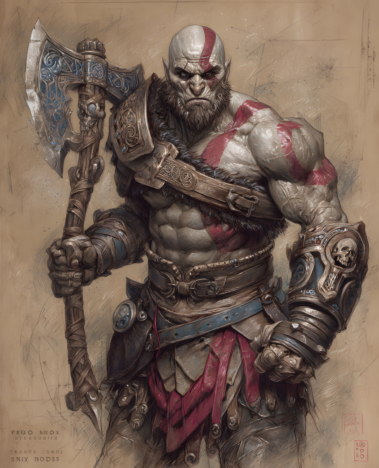 8×10 Character Illustration Art Print – 279243069