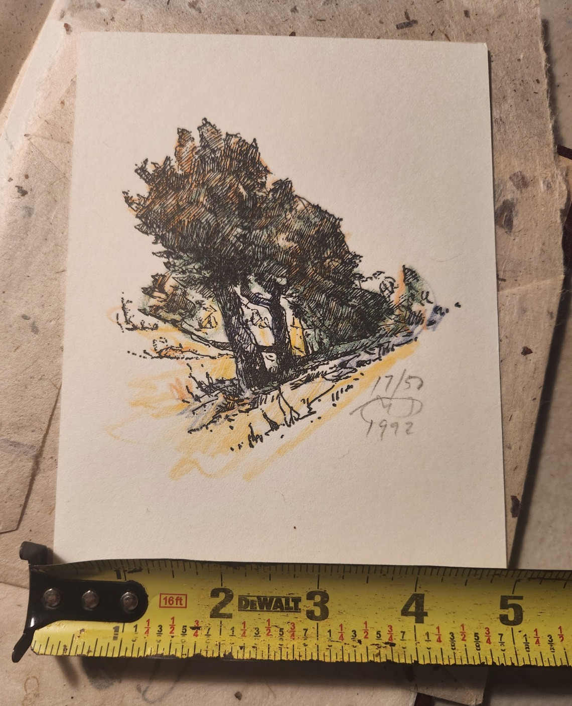 RUSSELL CHATHAM SIGNED BOOK w/ 2 LIMITED EDITION NUMBERED Sketches