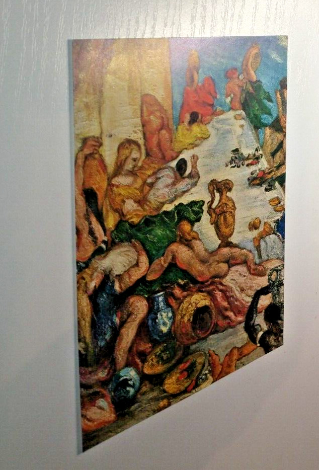 Cezanne ~ The Orgy 1954 Albert Skira 4″x 5-1/4″